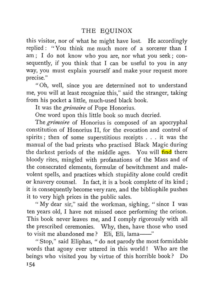 Original scan of The Equinox (Volume I, Number X), PDF page 452