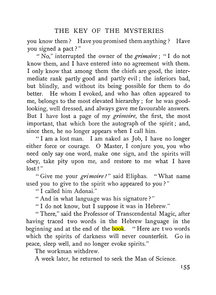 Original scan of The Equinox (Volume I, Number X), PDF page 453