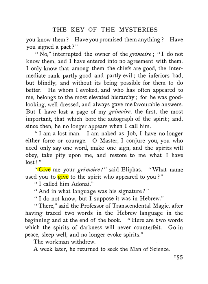 Original scan of The Equinox (Volume I, Number X), PDF page 453