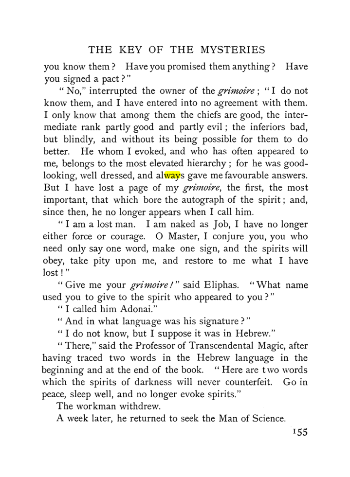Original scan of The Equinox (Volume I, Number X), PDF page 453
