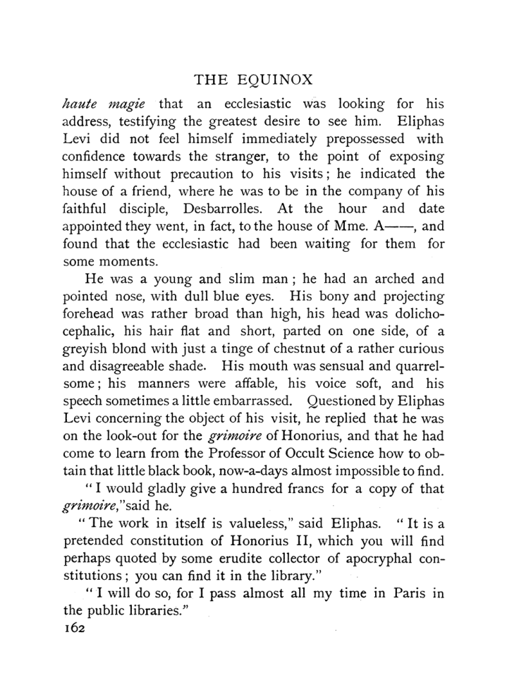Original scan of The Equinox (Volume I, Number X), PDF page 460