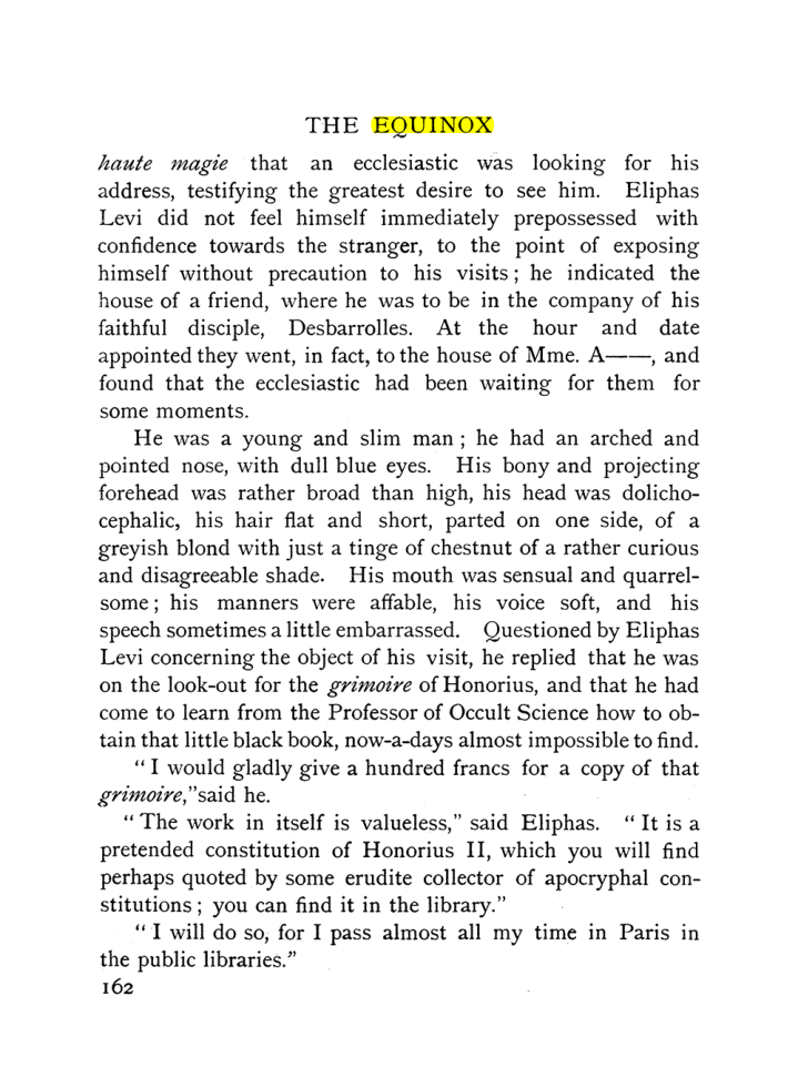 Original scan of The Equinox (Volume I, Number X), PDF page 460