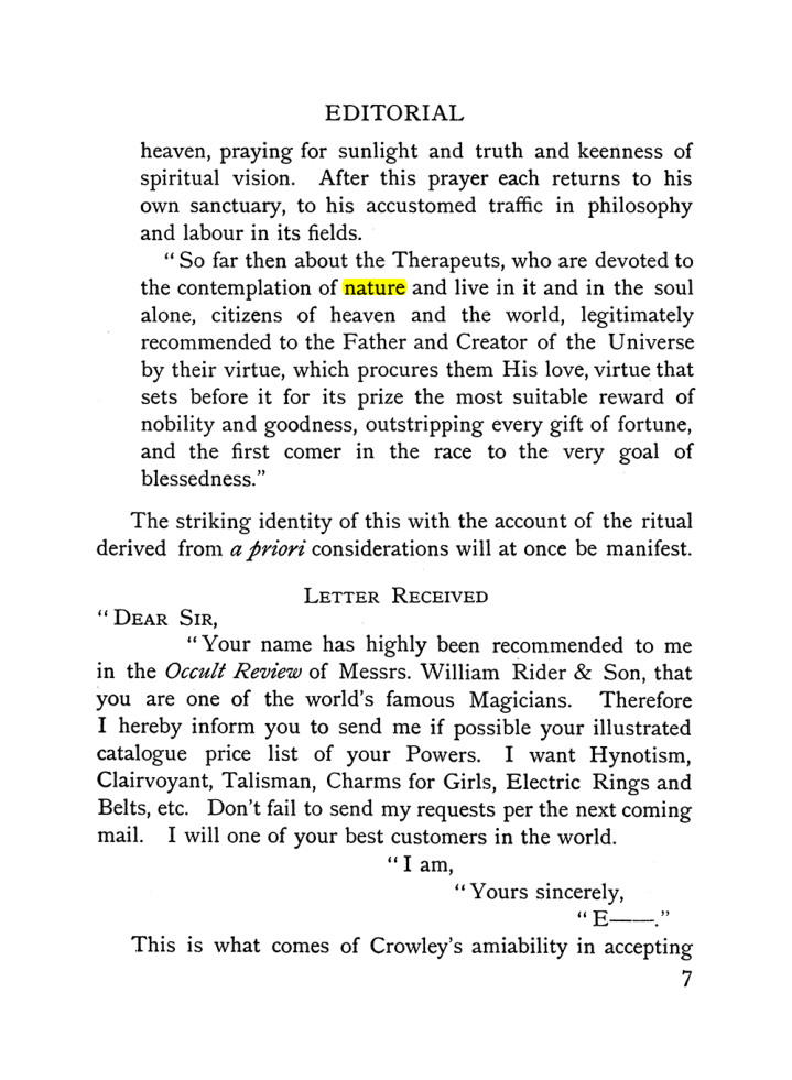 Original scan of The Equinox (Volume I, Number X), PDF page 47