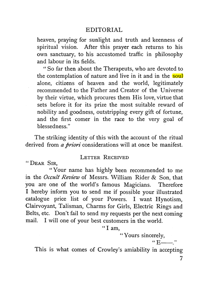 Original scan of The Equinox (Volume I, Number X), PDF page 47