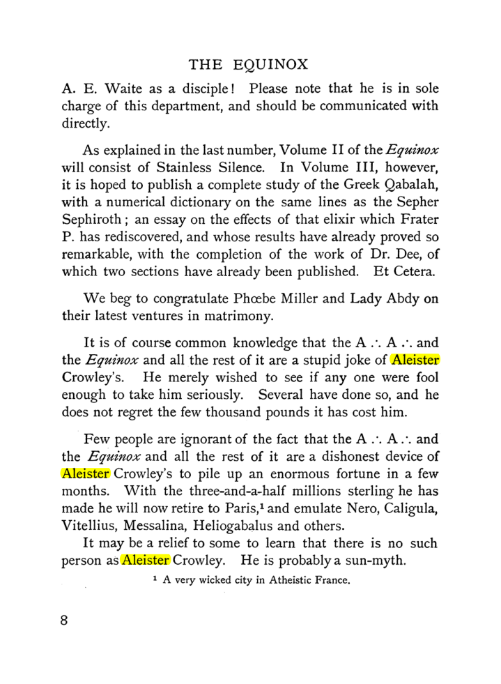 Original scan of The Equinox (Volume I, Number X), PDF page 48