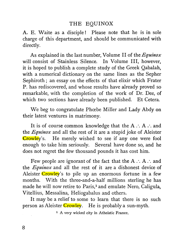 Original scan of The Equinox (Volume I, Number X), PDF page 48
