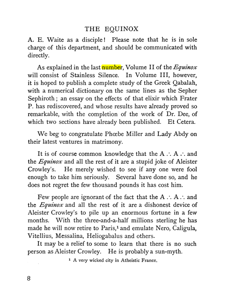 Original scan of The Equinox (Volume I, Number X), PDF page 48