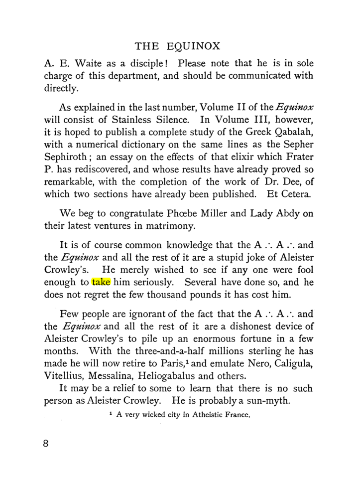 Original scan of The Equinox (Volume I, Number X), PDF page 48