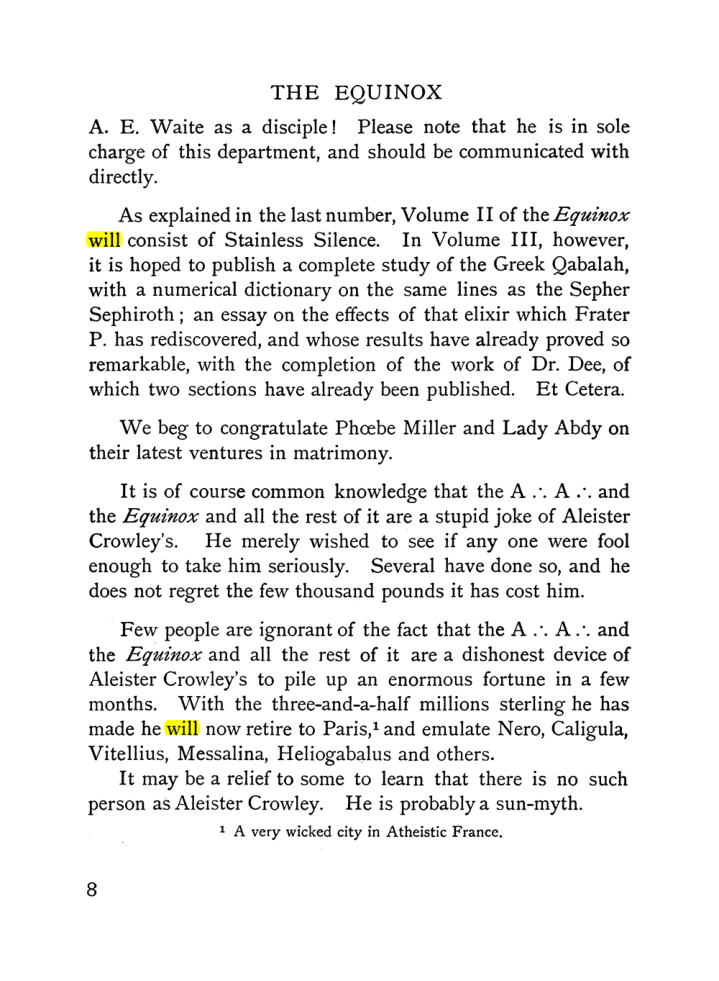 Original scan of The Equinox (Volume I, Number X), PDF page 48