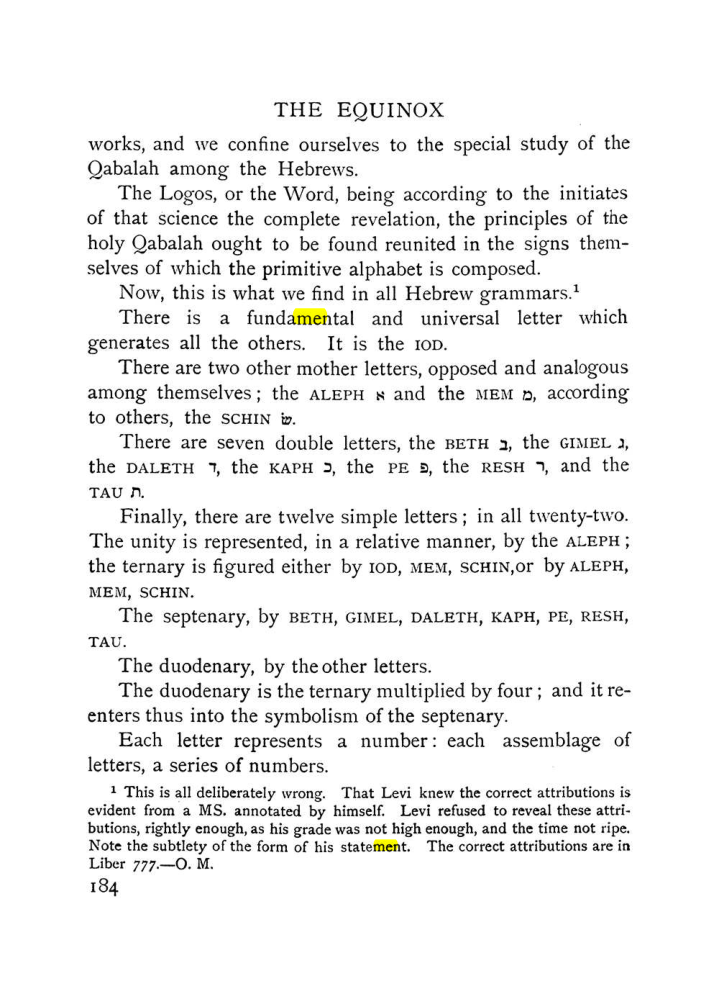 Original scan of The Equinox (Volume I, Number X), PDF page 482