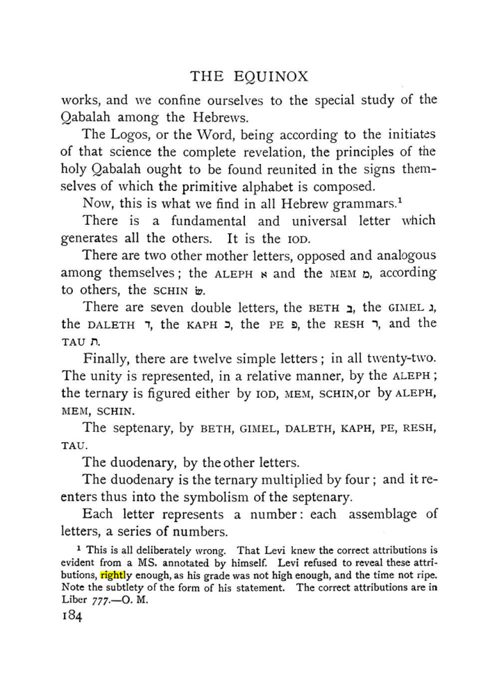 Original scan of The Equinox (Volume I, Number X), PDF page 482