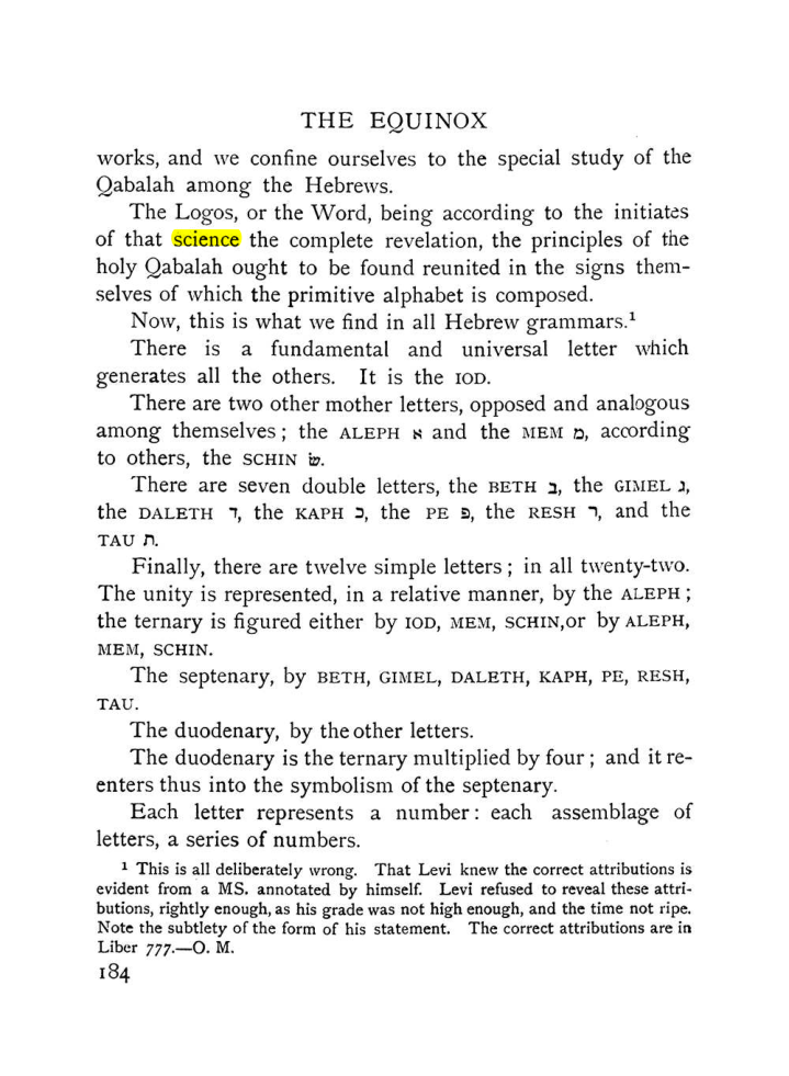 Original scan of The Equinox (Volume I, Number X), PDF page 482