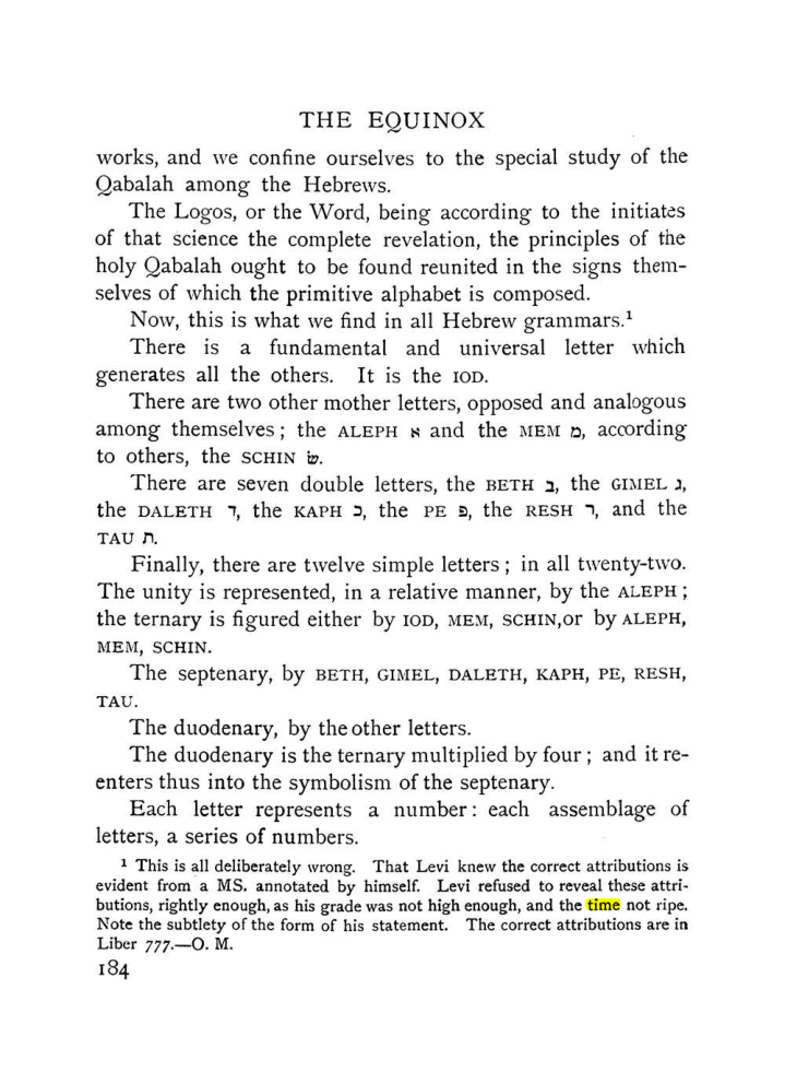 Original scan of The Equinox (Volume I, Number X), PDF page 482