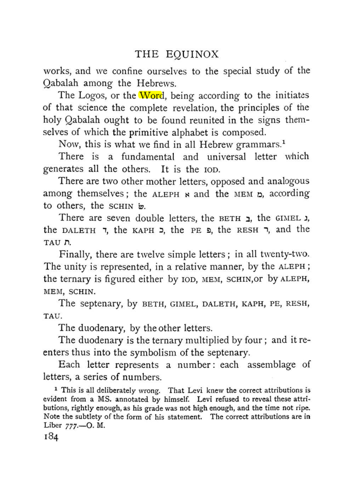 Original scan of The Equinox (Volume I, Number X), PDF page 482