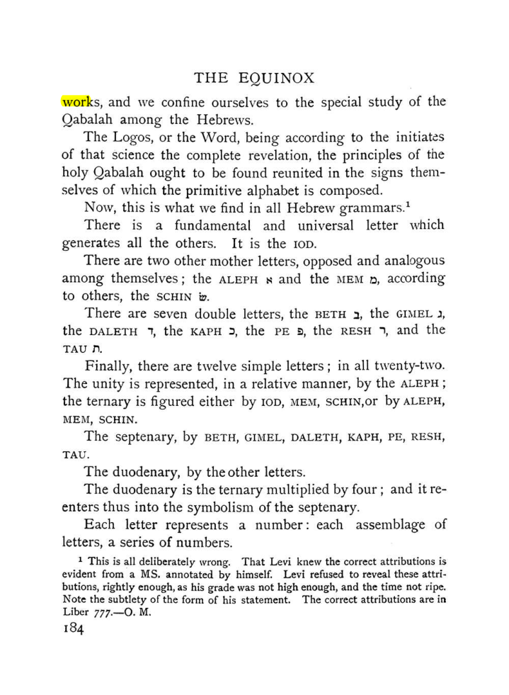 Original scan of The Equinox (Volume I, Number X), PDF page 482
