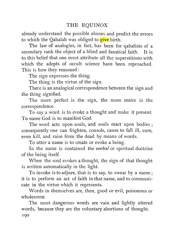 Original scan of The Equinox (Volume I, Number X), PDF page 488