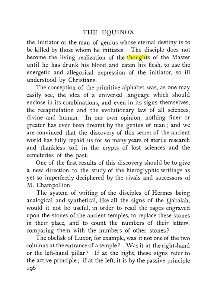 Original scan of The Equinox (Volume I, Number X), PDF page 494