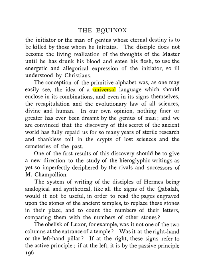 Original scan of The Equinox (Volume I, Number X), PDF page 494