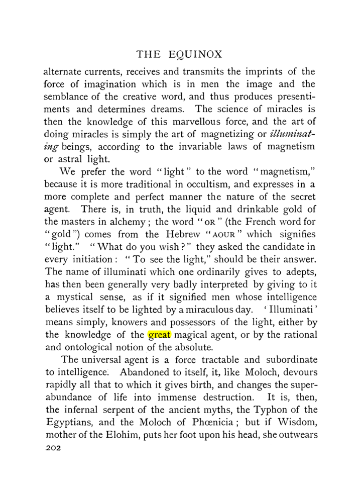Original scan of The Equinox (Volume I, Number X), PDF page 500