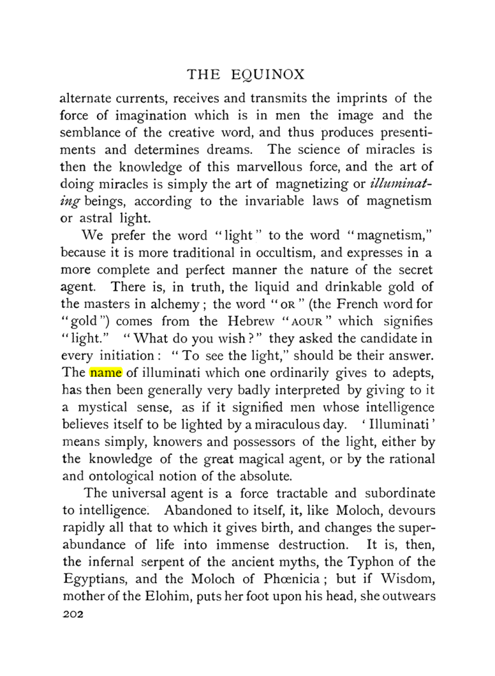 Original scan of The Equinox (Volume I, Number X), PDF page 500