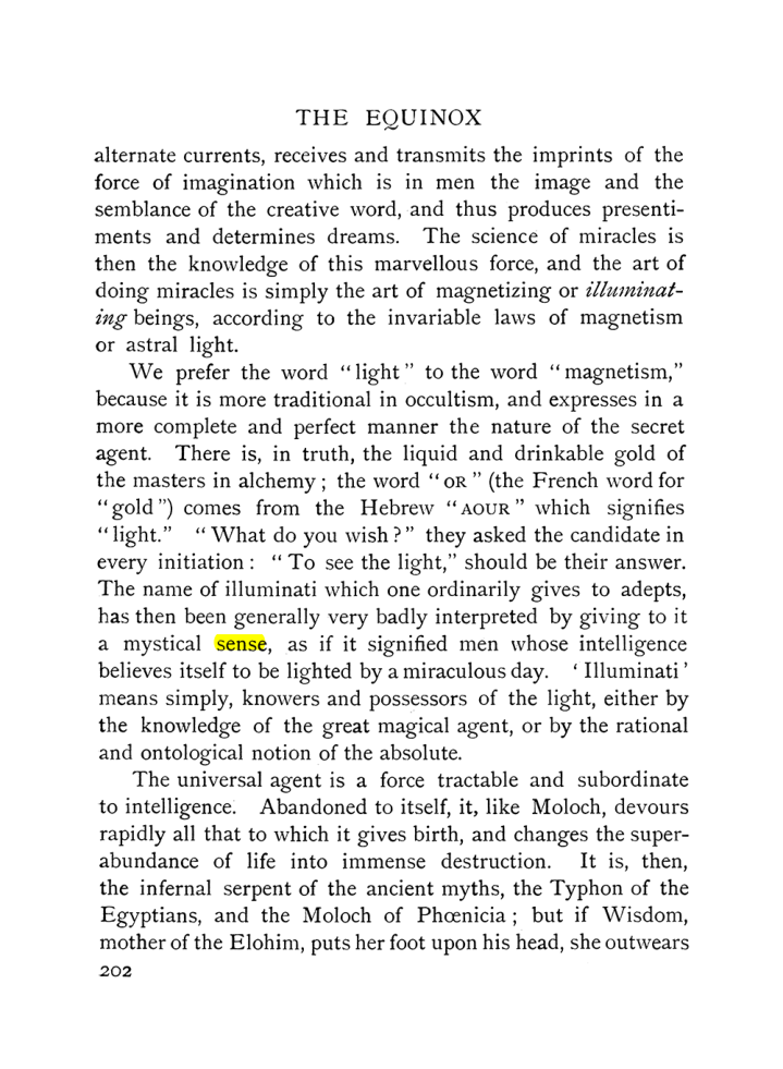 Original scan of The Equinox (Volume I, Number X), PDF page 500