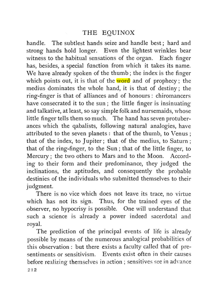 Original scan of The Equinox (Volume I, Number X), PDF page 510
