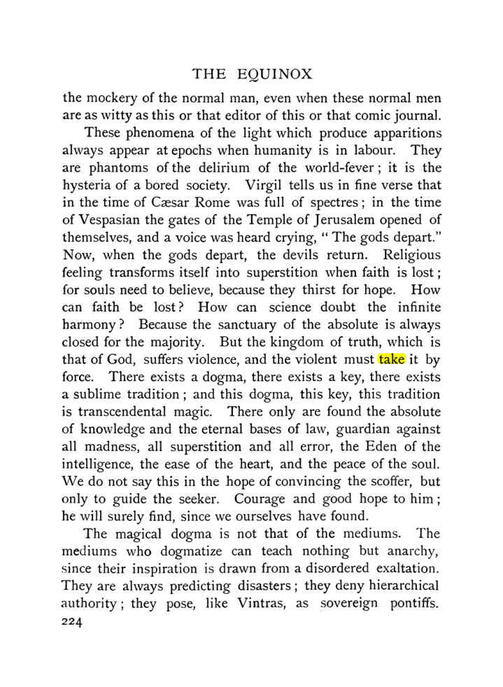 Original scan of The Equinox (Volume I, Number X), PDF page 522