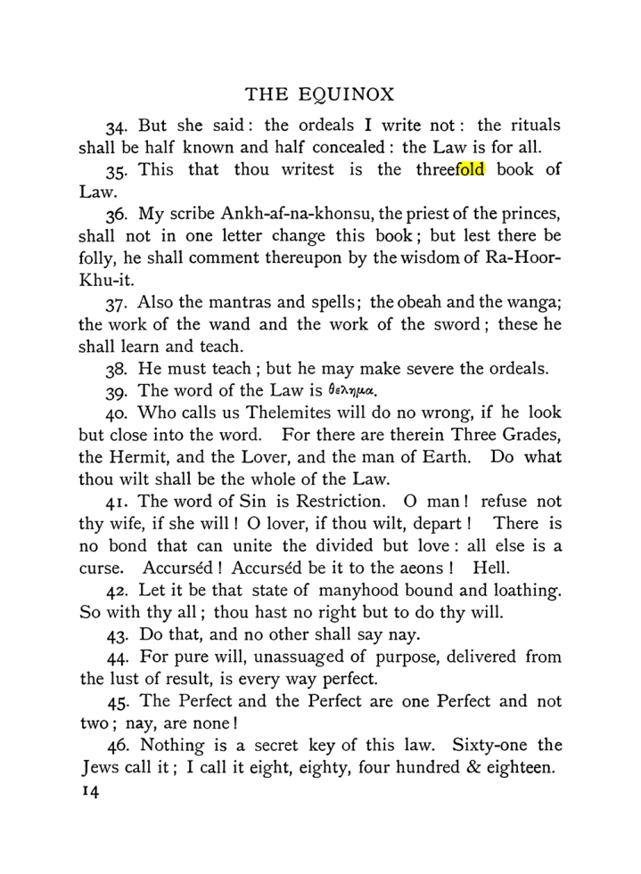 Original scan of The Equinox (Volume I, Number X), PDF page 54