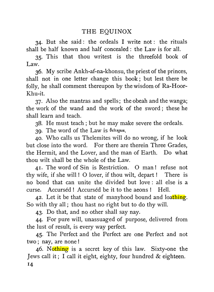 Original scan of The Equinox (Volume I, Number X), PDF page 54