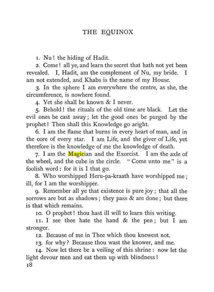 Original scan of The Equinox (Volume I, Number X), PDF page 58