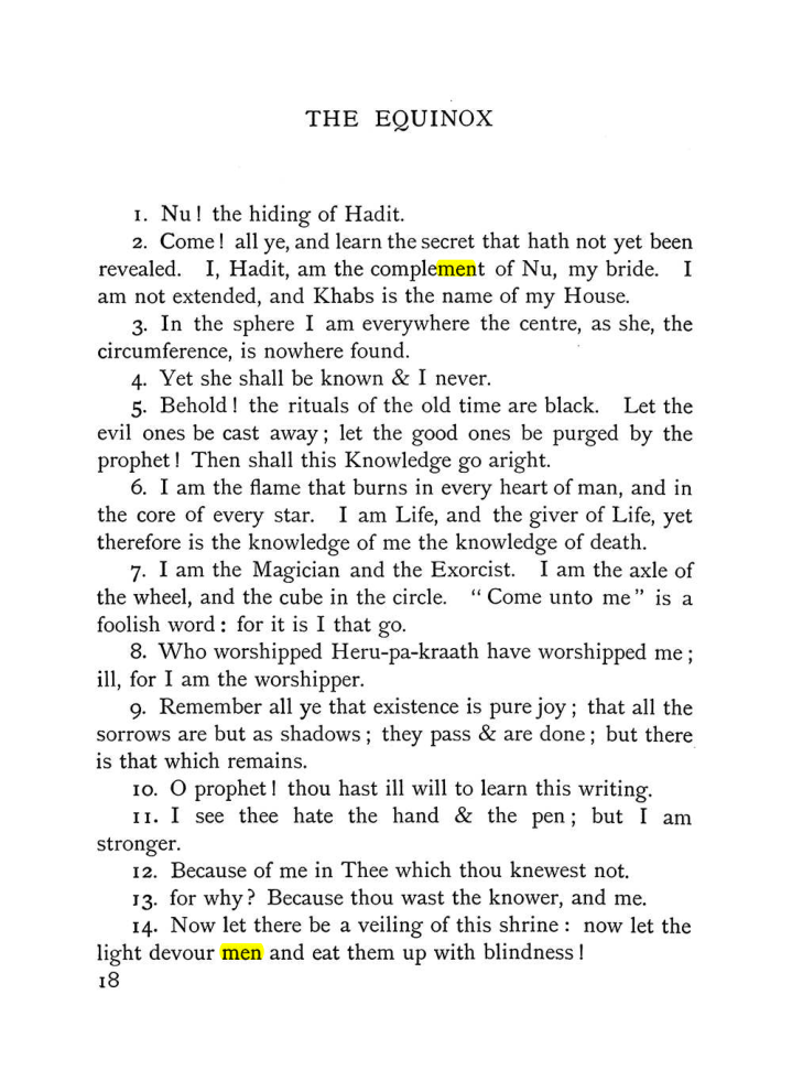Original scan of The Equinox (Volume I, Number X), PDF page 58