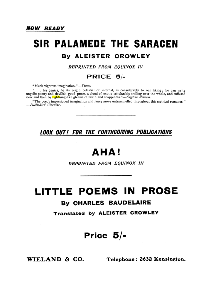 Original scan of The Equinox (Volume I, Number X), PDF page 591