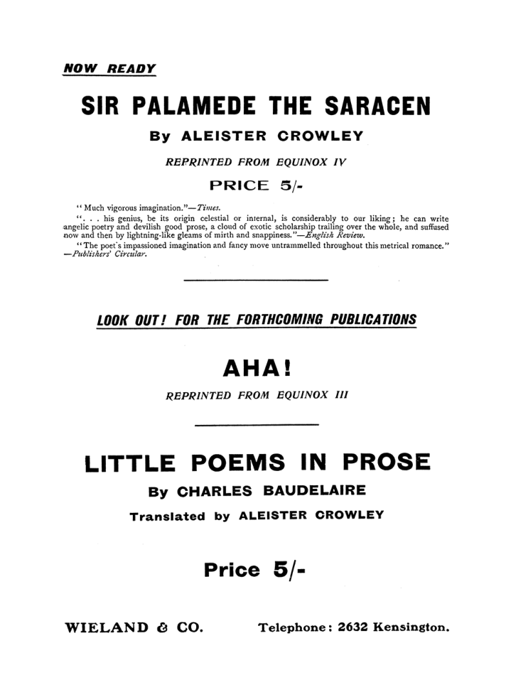 Original scan of The Equinox (Volume I, Number X), PDF page 591