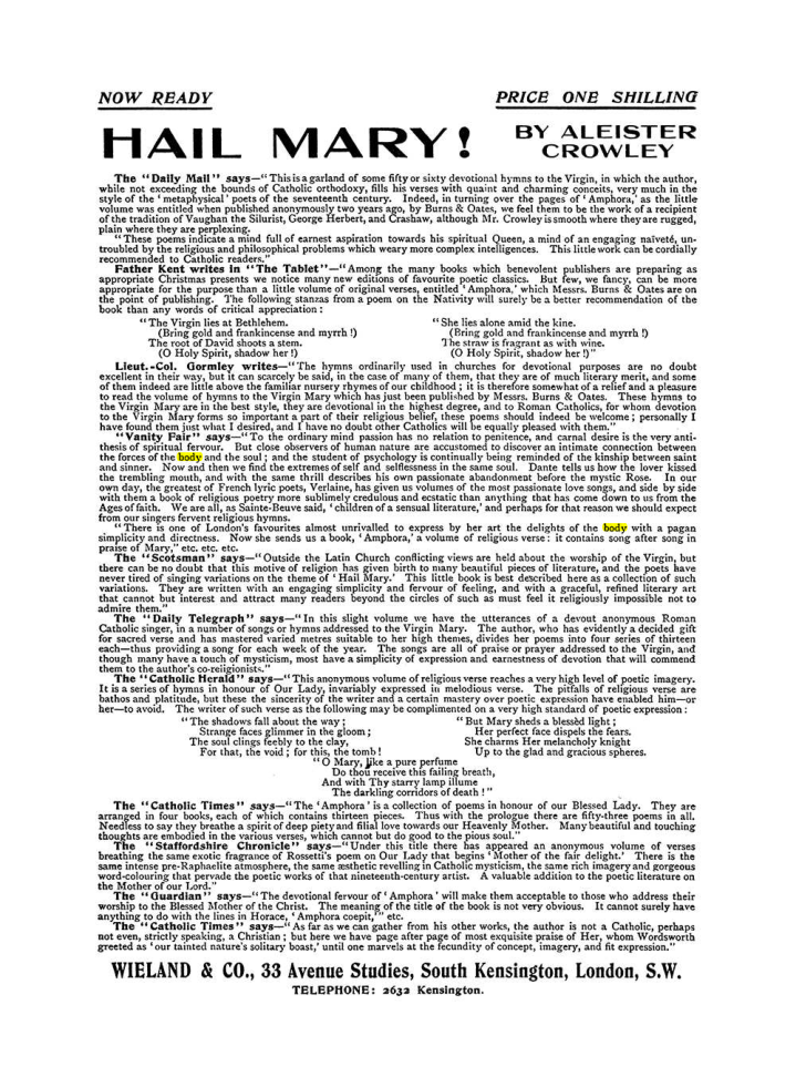 Original scan of The Equinox (Volume I, Number X), PDF page 593