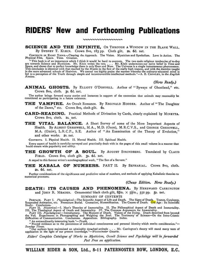 Original scan of The Equinox (Volume I, Number X), PDF page 594