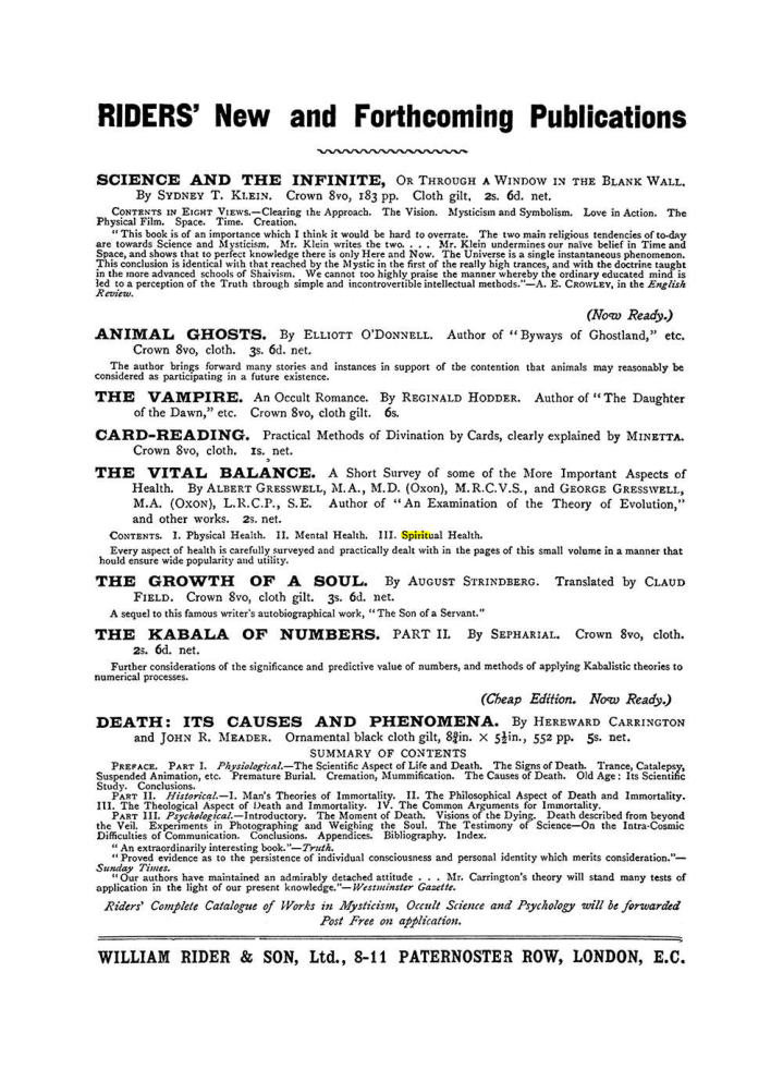 Original scan of The Equinox (Volume I, Number X), PDF page 594