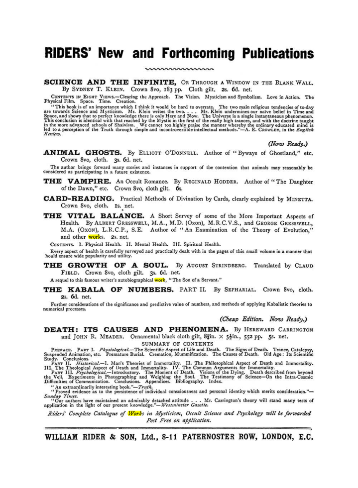 Original scan of The Equinox (Volume I, Number X), PDF page 594