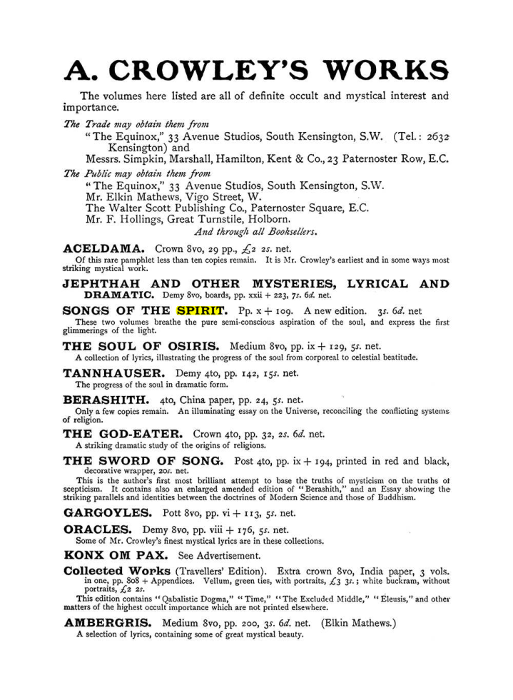 Original scan of The Equinox (Volume I, Number X), PDF page 596