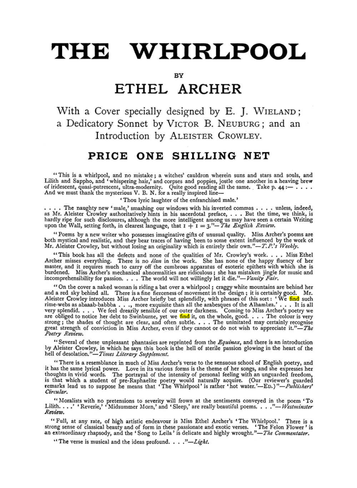 Original scan of The Equinox (Volume I, Number X), PDF page 598