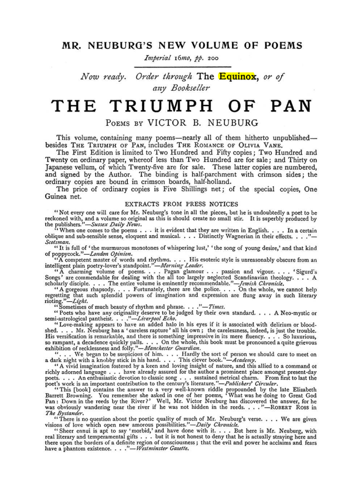 Original scan of The Equinox (Volume I, Number X), PDF page 599