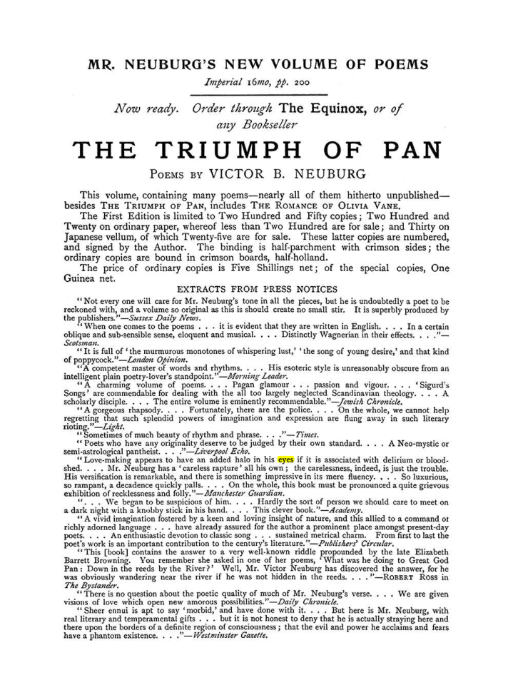 Original scan of The Equinox (Volume I, Number X), PDF page 599