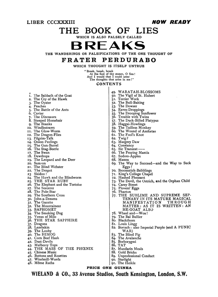Original scan of The Equinox (Volume I, Number X), PDF page 609