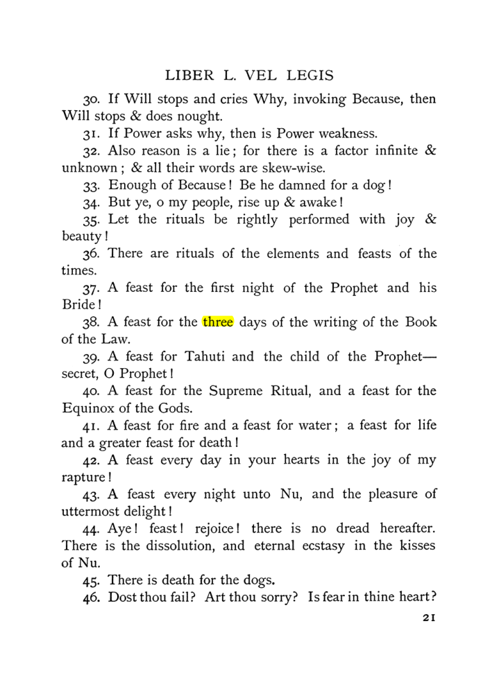 Original scan of The Equinox (Volume I, Number X), PDF page 61