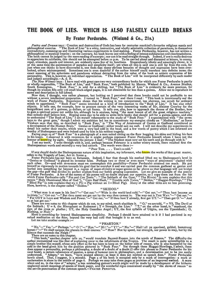 Original scan of The Equinox (Volume I, Number X), PDF page 610