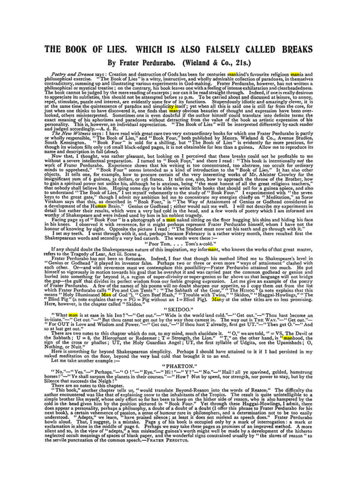 Original scan of The Equinox (Volume I, Number X), PDF page 610