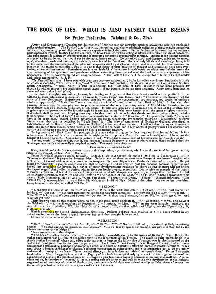 Original scan of The Equinox (Volume I, Number X), PDF page 610