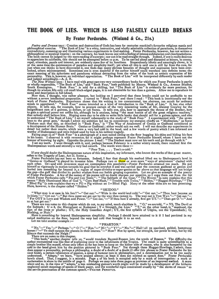 Original scan of The Equinox (Volume I, Number X), PDF page 610