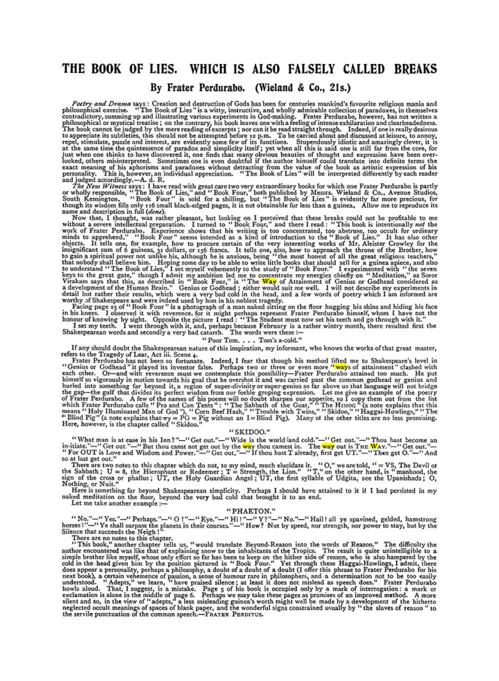 Original scan of The Equinox (Volume I, Number X), PDF page 610