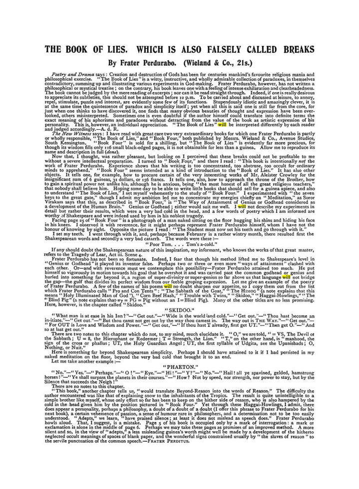 Original scan of The Equinox (Volume I, Number X), PDF page 610