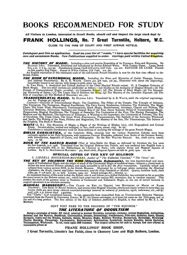 Original scan of The Equinox (Volume I, Number X), PDF page 612